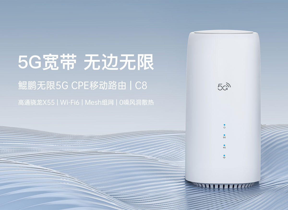 企业级5G Wi-Fi6移动路由器|C8