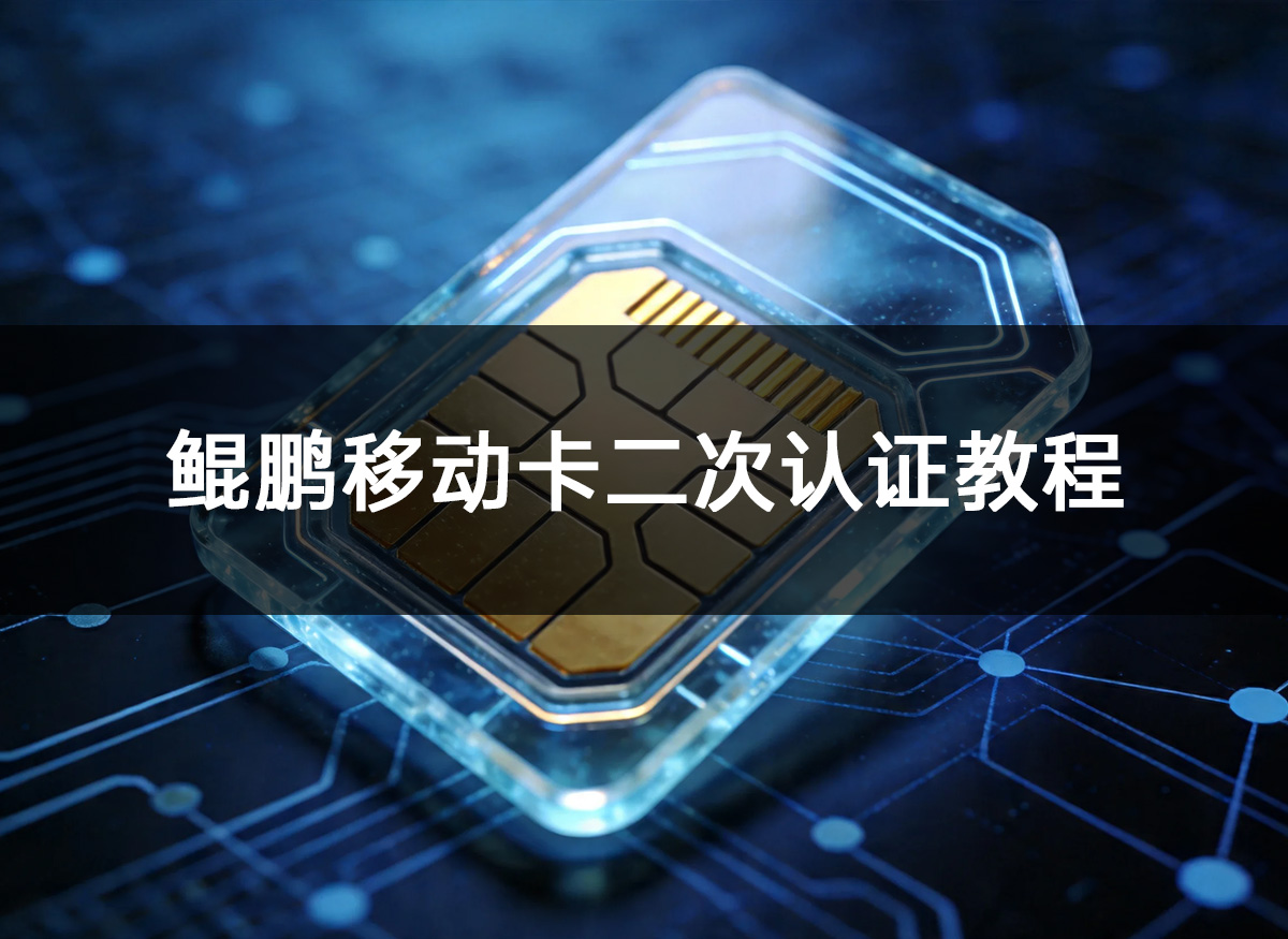 移动二次认证教程